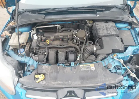 2014 Ford Focus Titanium из США, поврежденный, VIN 1FADP3N27EL191369